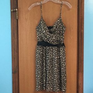 Leopard print dress